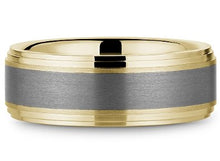 Load image into Gallery viewer, CrownRing Bleu Royale Tantalum & Yellow Gold Ring - Fifth Avenue Jewellers