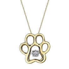 Load image into Gallery viewer, Pet's Paw Pulse Necklace Fifth Avenue Jewellers