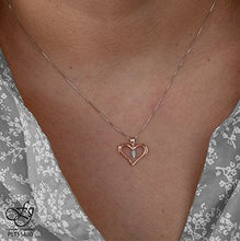 Load image into Gallery viewer, Diamond Accent Heart Pendant Necklace - Fifth Avenue Jewellers