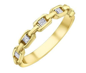 Diamond Chain Link Band - Fifth Avenue Jewellers