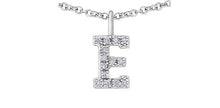 Load image into Gallery viewer, Diamond Initial Pendant Necklace - Fifth Avenue Jewellers