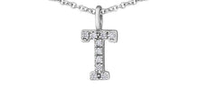 Load image into Gallery viewer, Diamond Initial Pendant Necklace - Fifth Avenue Jewellers