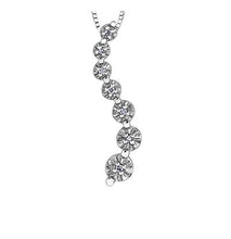 Load image into Gallery viewer, Diamond Journey Pendant Necklace - Fifth Avenue Jewellers
