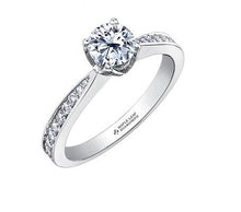 Load image into Gallery viewer, Diamond Solitaire Ring .70ct ML657W100 - Fifth Avenue Jewellers