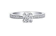 Load image into Gallery viewer, Diamond Solitaire Ring .70ct ML657W100 - Fifth Avenue Jewellers