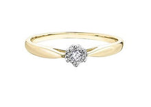 Load image into Gallery viewer, Diamond Solitaire With Illusion Halo - Fifth Avenue Jewellers
