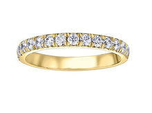 Load image into Gallery viewer, Diamond Wedding Band In Yellow Gold - Fifth Avenue Jewellers