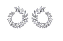 Load image into Gallery viewer, Diamond Wreath Earrings - Fifth Avenue Jewellers
