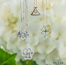 Load image into Gallery viewer, Dog's Paw Pulse Necklace in Yellow Gold - Fifth Avenue Jewellers