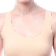 Load image into Gallery viewer, Gabriel & Co 14K White Gold and Diamond Choker Necklace NK5900W45JJ - Fifth Avenue Jewellers
