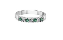 Load image into Gallery viewer, Gemstone And Diamond Band - Fifth Avenue Jewellers