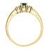 Load image into Gallery viewer, Gemstone & Diamond Three Stone Ring - Fifth Avenue Jewellers