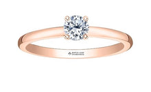Load image into Gallery viewer, Geometric Solitaire In Rose Gold - Fifth Avenue Jewellers Kamloops BC