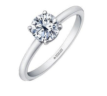 Load image into Gallery viewer, Half Carat Canadian Diamond Solitaire Ring ML811W50 - Fifth Avenue Jewellers Kamloops BC