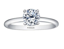 Load image into Gallery viewer, Half Carat Diamond Solitaire Ring ML811W50 - Fifth Avenue Jewellers