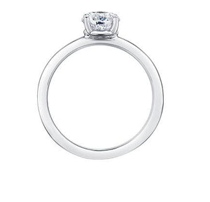 Half Carat Diamond Solitaire Ring ML811W50 - Fifth Avenue Jewellers