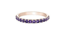 Load image into Gallery viewer, Half Eternity Birthstone Band - Fifth Avenue Jewellers