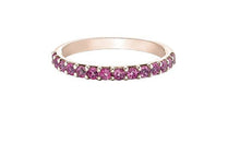Load image into Gallery viewer, Half Eternity Birthstone Band - Fifth Avenue Jewellers