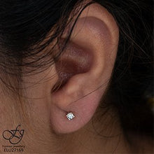 Load image into Gallery viewer, Illuminaire Diamond Studs .04ct - Fifth Avenue Jewellers