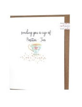 Load image into Gallery viewer, Joyfully Created &quot;Sending You A Cup Of Positivi-Tea&quot; Card - Fifth Avenue Jewellers

