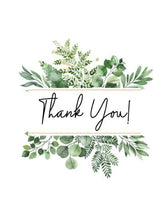 Load image into Gallery viewer, Joyfully Created &quot;Thank You&quot; Foliage Card - Fifth Avenue Jewellers
