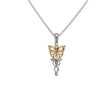 Load image into Gallery viewer, Keith Jack Petite Silver Butterfly Necklace - Fifth Avenue Jewellers