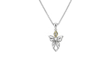 Load image into Gallery viewer, Keith Jack Sterling Silver and 10k Yellow Gold Guardian Angel Pendant - Fifth Avenue Jewellers