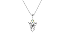 Load image into Gallery viewer, Keith Jack Sterling Silver and 10k Yellow Gold Guardian Angel Pendant - Fifth Avenue Jewellers