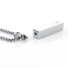 Load image into Gallery viewer, Mens Rectangular Tube Urn Necklace - Fifth Avenue Jewellers