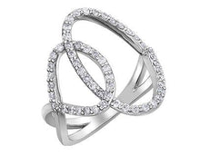 Load image into Gallery viewer, Negative Space Diamond Ring - Fifth Avenue Jewellers