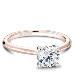 Noam Carver 14K Rose Gold Engagement Ring R047-01RWM-050A - Fifth Avenue Jewellers