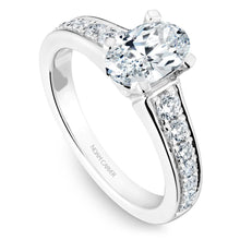 Load image into Gallery viewer, Noam Carver 14K White Gold Engagement Ring B006-04WM-FCYA - Fifth Avenue Jewellers