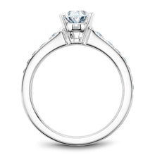 Load image into Gallery viewer, Noam Carver 14K White Gold Engagement Ring B006-04WM-FCYA - Fifth Avenue Jewellers