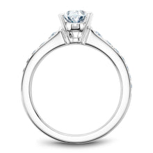 Load image into Gallery viewer, Noam Carver 14K White Gold Engagement Ring B006-04WM-FCYA - Fifth Avenue Jewellers
