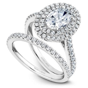 Noam Carver Double Halo Engagement Ring - Fifth Avenue Jewellers