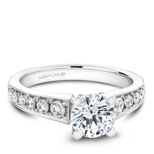 Load image into Gallery viewer, Noam Carver White Gold Engagement Ring B006-02WM-100A - Fifth Avenue Jewellers
