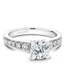 Load image into Gallery viewer, Noam Carver White Gold Engagement Ring B006-02WM-100A - Fifth Avenue Jewellers