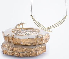 Load image into Gallery viewer, Openwork Willow Leaf Pendant Necklace - Fifth Avenue Jewellers