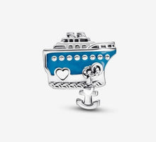 Load image into Gallery viewer, Pandora Anchored Cruise Ship Charm - Fifth Avenue Jewellers