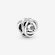 Load image into Gallery viewer, Pandora April Clear Eternity Circle Charm - Fifth Avenue Jewellers