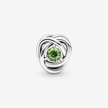Load image into Gallery viewer, Pandora August Spring Green Eternity Circle Charm - Fifth Avenue Jewellers