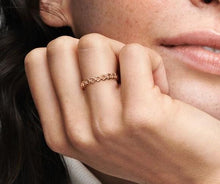 Load image into Gallery viewer, Pandora Band Of Hearts Ring In Rose - Fifth Avenue Jewellers