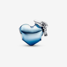 Load image into Gallery viewer, Pandora Blue 2023 Graduation Heart Charm - Fifth Avenue Jewellers