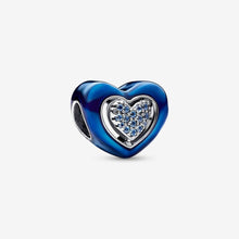Load image into Gallery viewer, Pandora Blue Spinnable Heart Charm - Fifth Avenue Jewellers