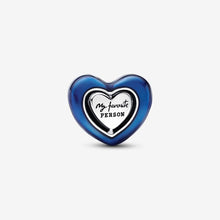 Load image into Gallery viewer, Pandora Blue Spinnable Heart Charm - Fifth Avenue Jewellers