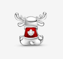 Load image into Gallery viewer, Pandora Canada Moose Maple Leaf Charm - Fifth Avenue Jewellers