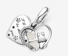 Load image into Gallery viewer, Pandora Cats & Hearts Dangle Charm - Fifth Avenue Jewellers