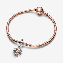 Load image into Gallery viewer, Pandora Celestial Compass Angel Wings Dangle Charm - Fifth Avenue Jewellers