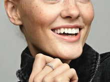 Load image into Gallery viewer, Pandora Clear Three Stone Ring - Fifth Avenue Jewellers