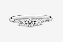 Load image into Gallery viewer, Pandora Clear Three Stone Ring - Fifth Avenue Jewellers